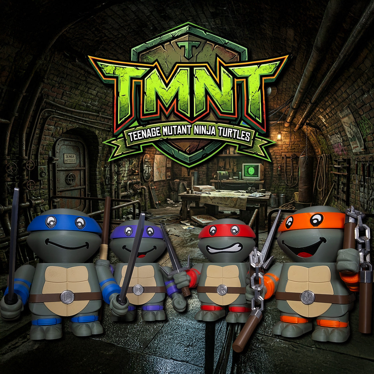 TMNT Chunkable Michelangelo