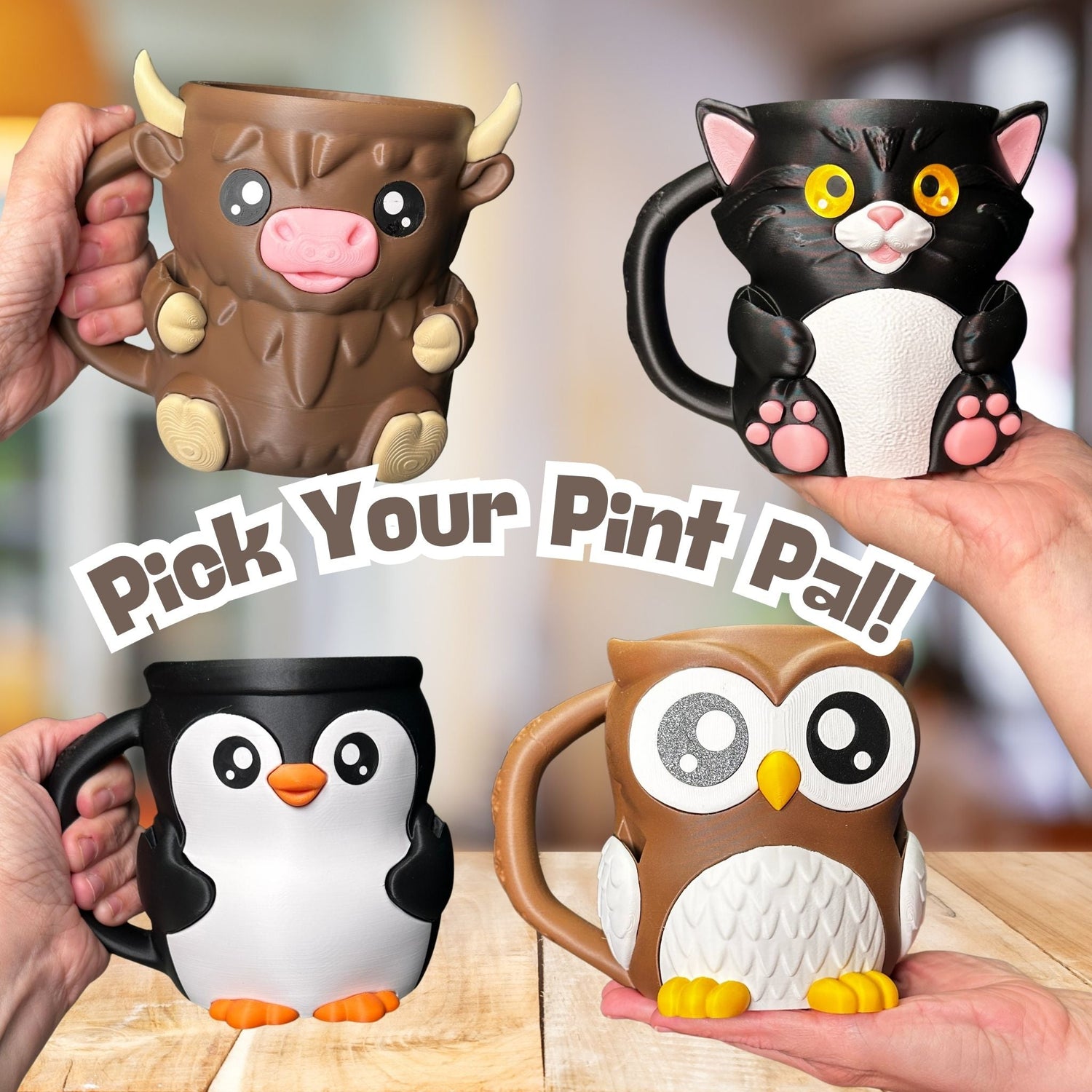 Pint Pals Ice Cream Holders