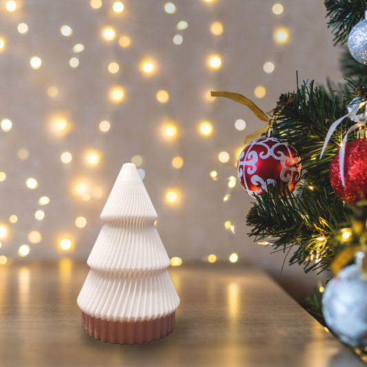 Holiday Spark Collection Small Bright White Christmas Keepsake Tree