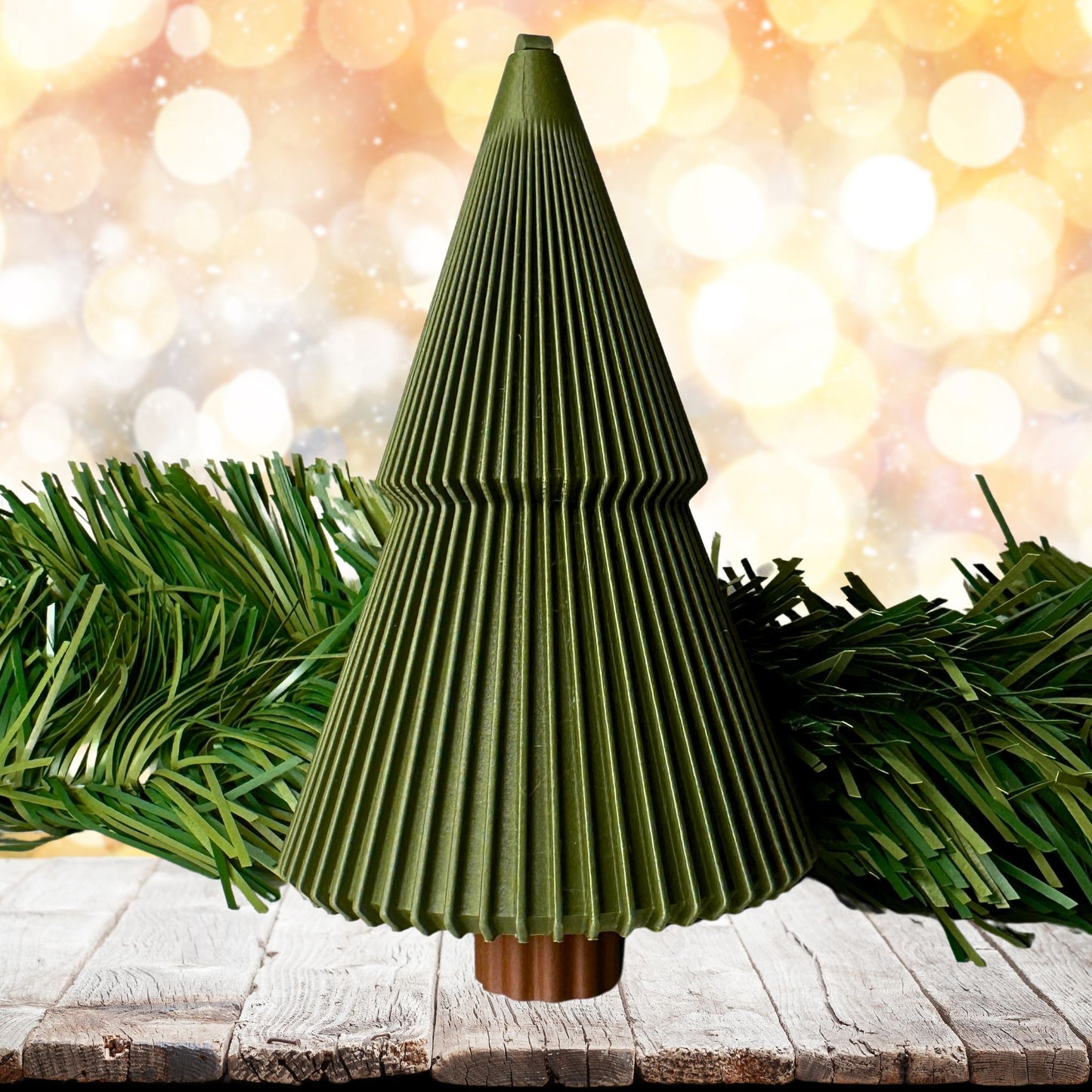 Hearth Collection Medium Forest Green Christmas Keepsake Tree