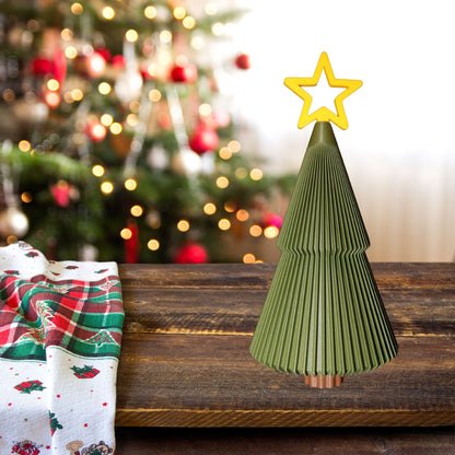 Hearth Collection Medium Forest Green Christmas Keepsake Tree