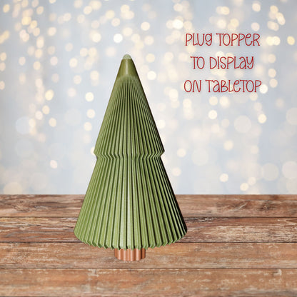 Hearth Collection Medium Forest Green Christmas Keepsake Tree