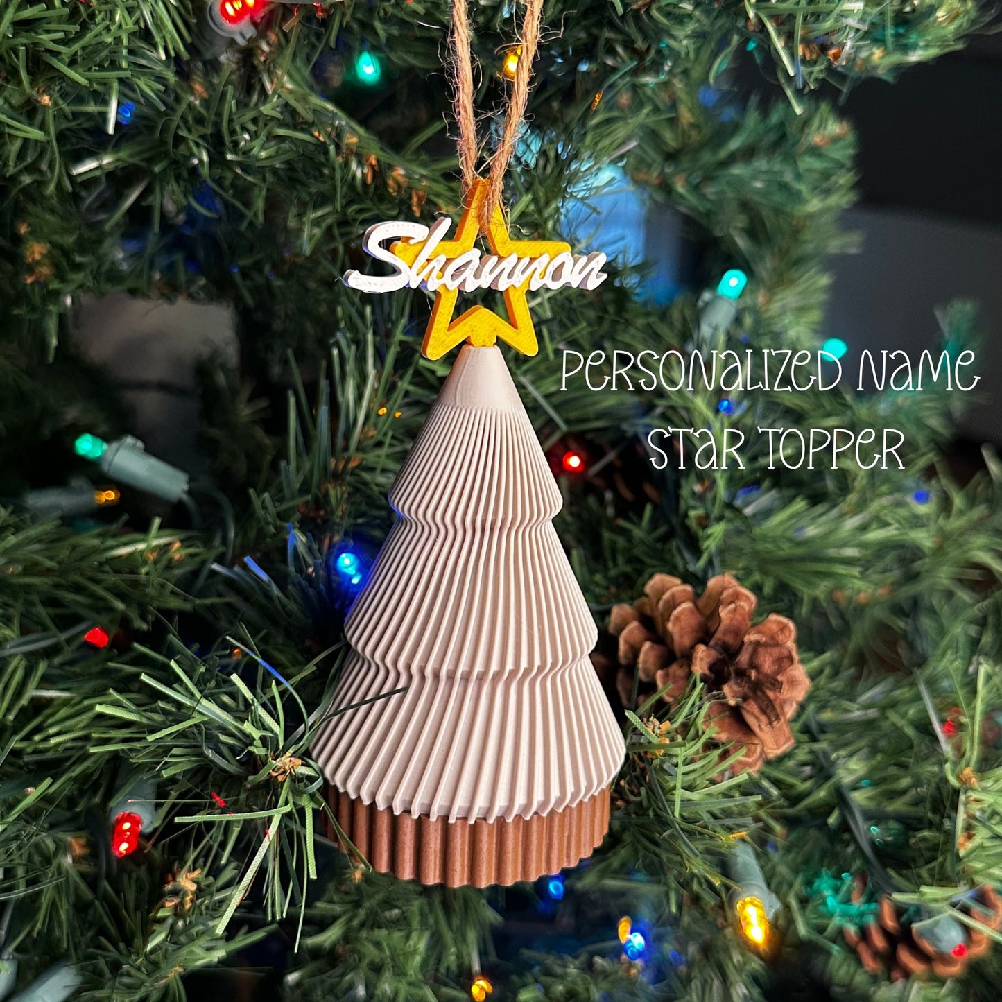 Hearth Collection Small Winter White Christmas Keepsake Tree