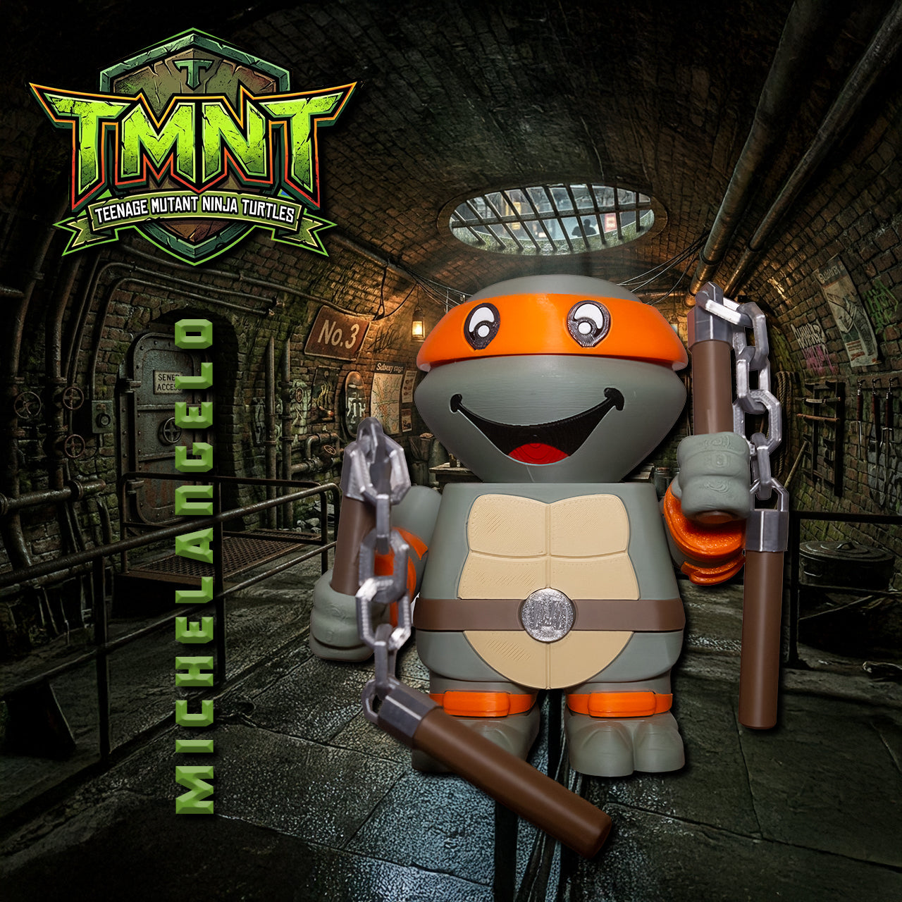 TMNT Chunkable Michelangelo