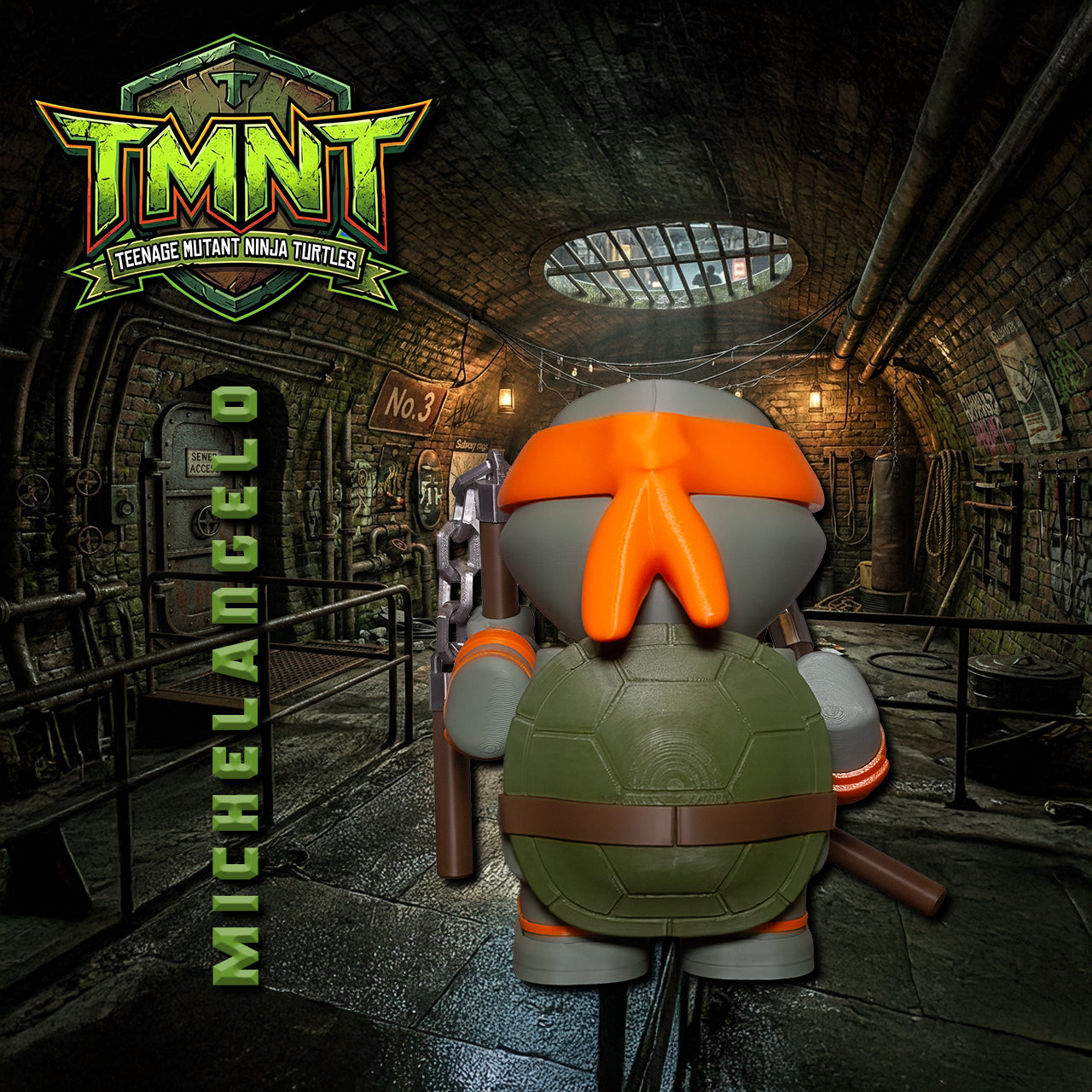 TMNT Chunkable Michelangelo