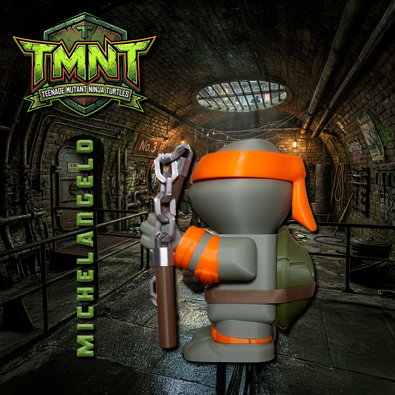 TMNT Chunkable Michelangelo