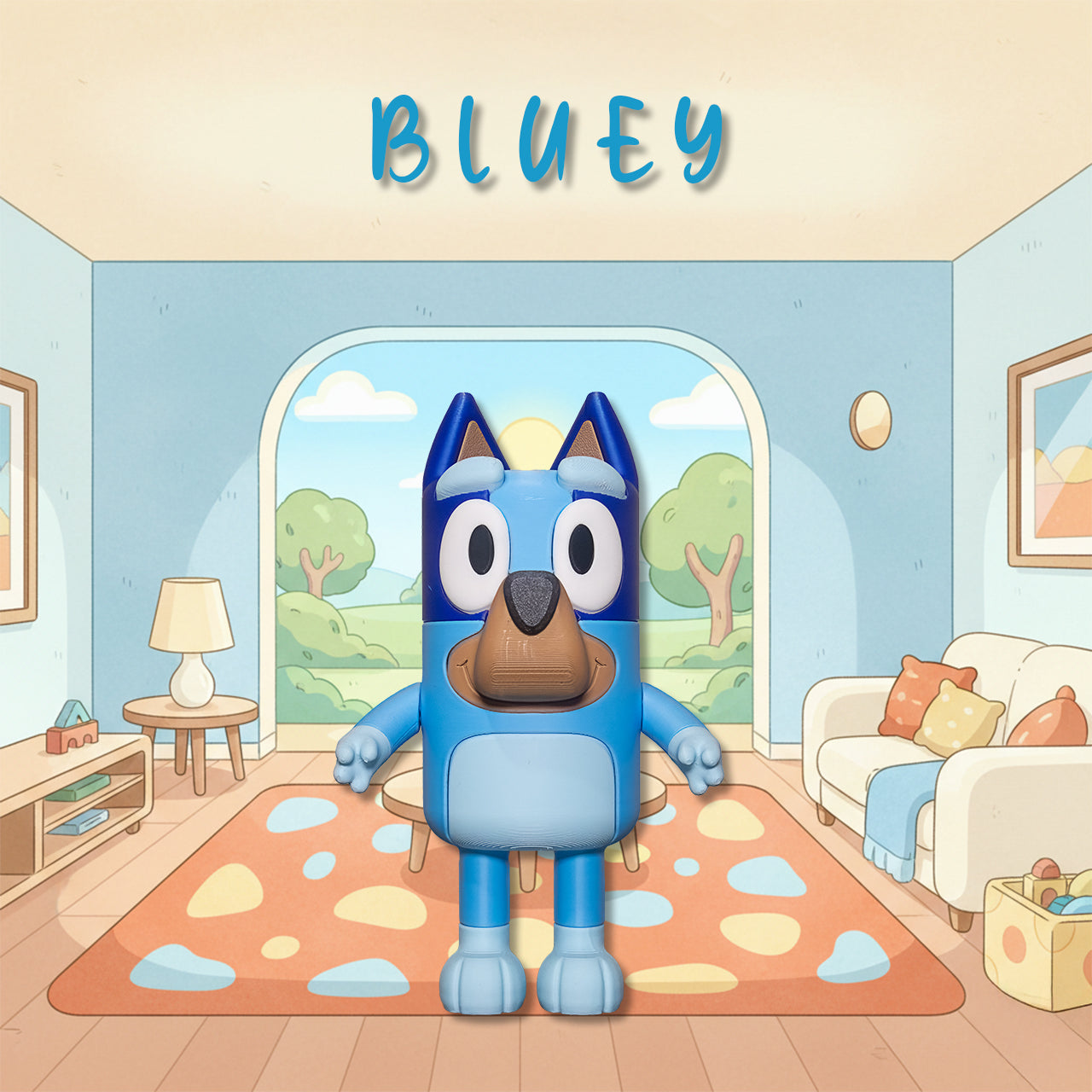 Bluey & Bingo Custom Figurines