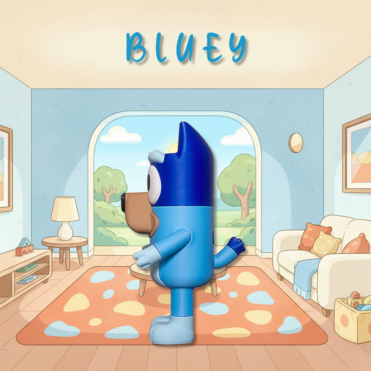 Bluey & Bingo Custom Figurines