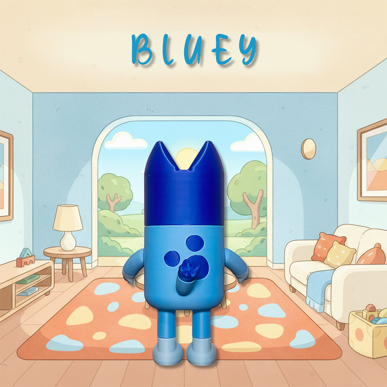 Bluey & Bingo Custom Figurines