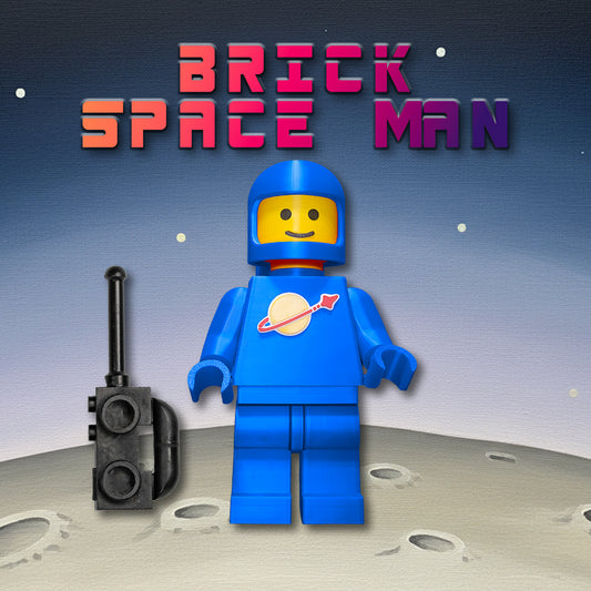 Brick Spaceman Blue