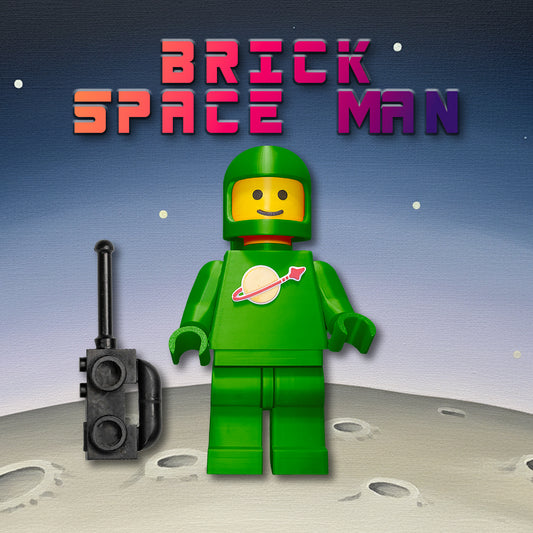 Brick Spaceman Green