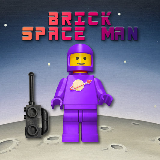 Brick Spaceman Purple
