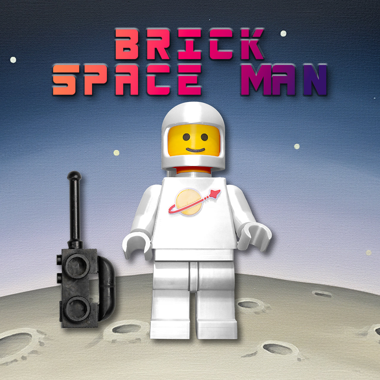 Brick Spaceman White