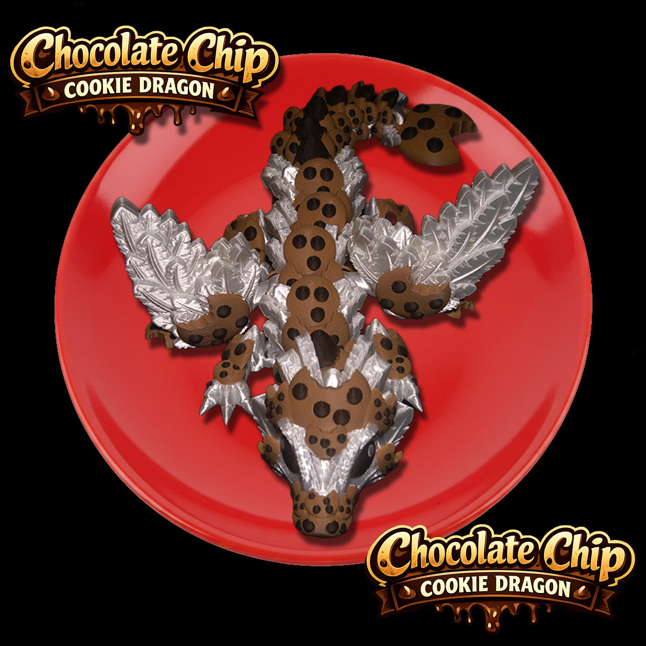 Chocolate Chip Cookie Dragon