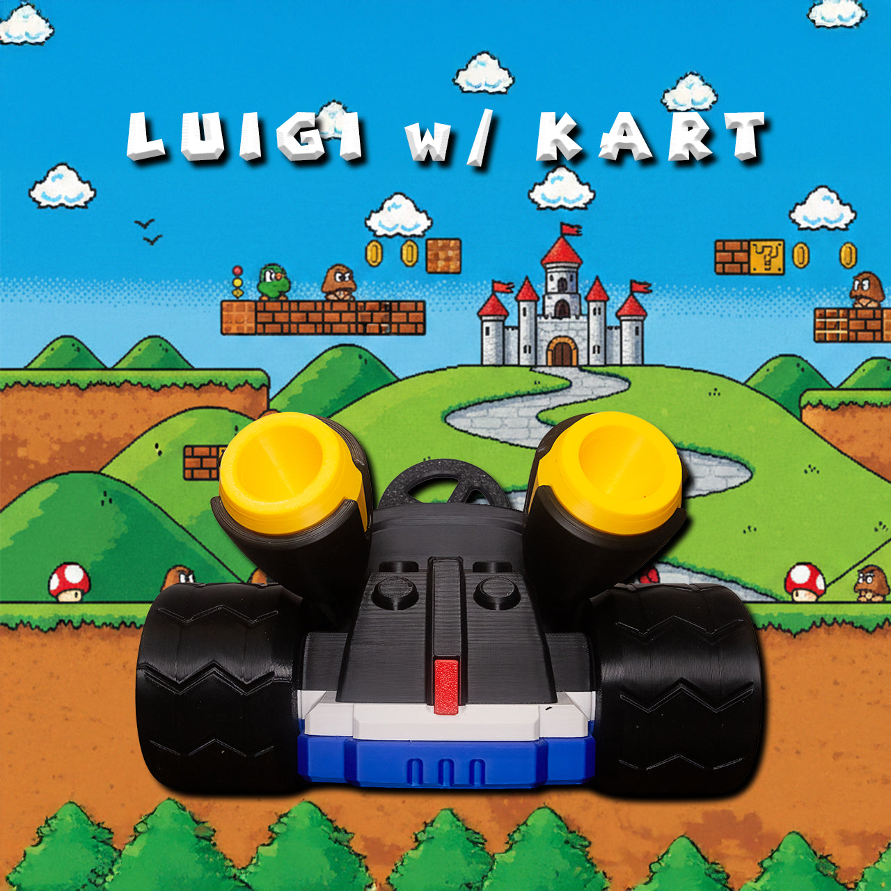 Luigi Chunkable with Kart