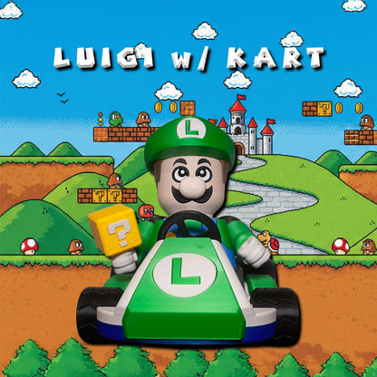 Luigi Chunkable with Kart