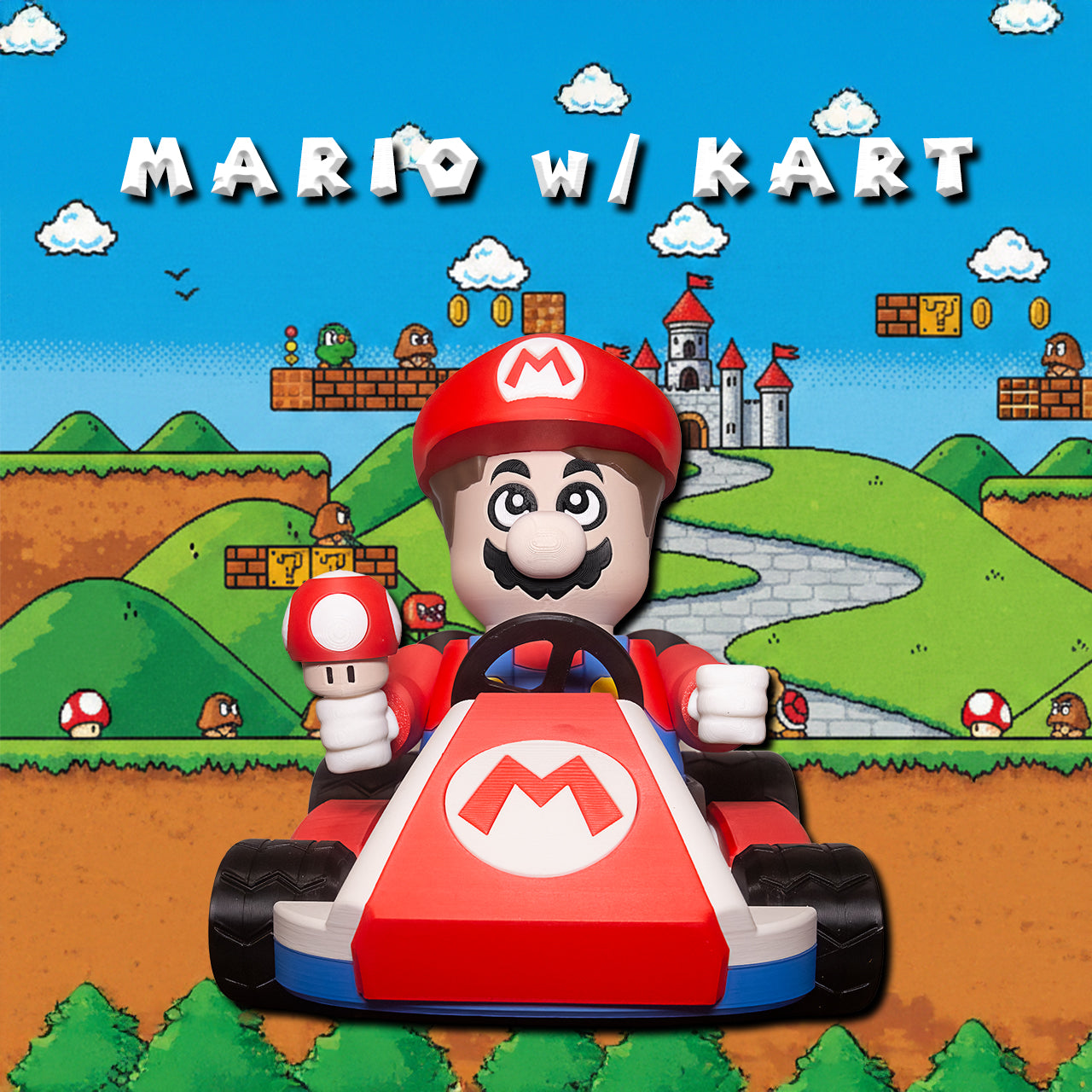 Mario Chunkable with Kart