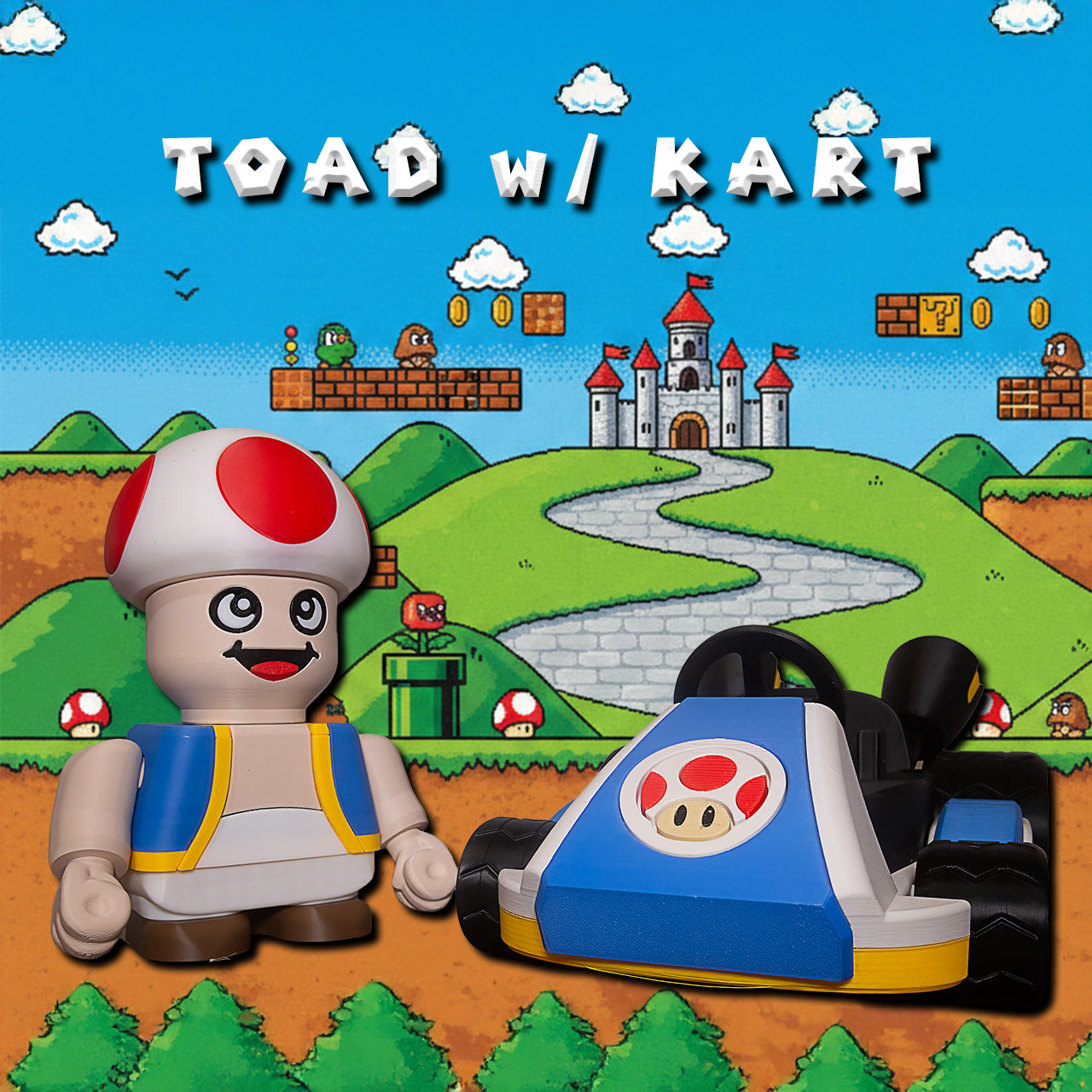 Toad Chunkable with Kart