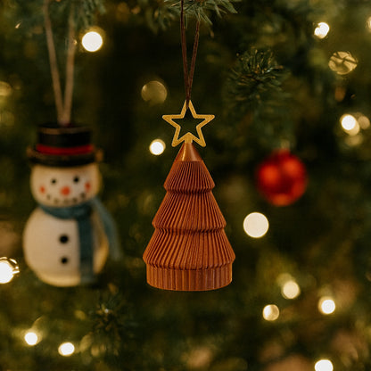 Gilded Collection Small Copper Christmas Keepsake Tree