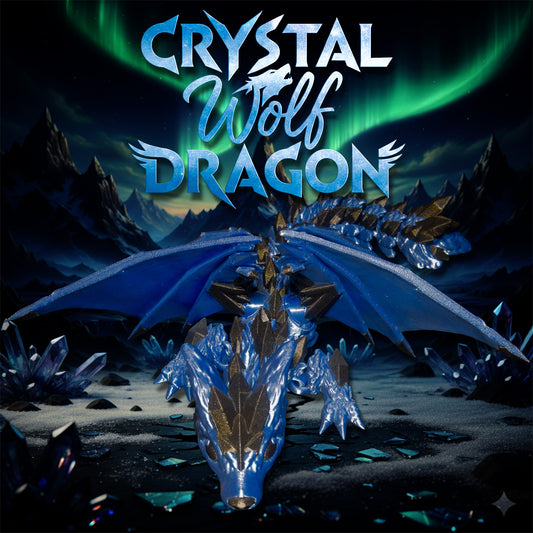 Crystal Wolf Dragon