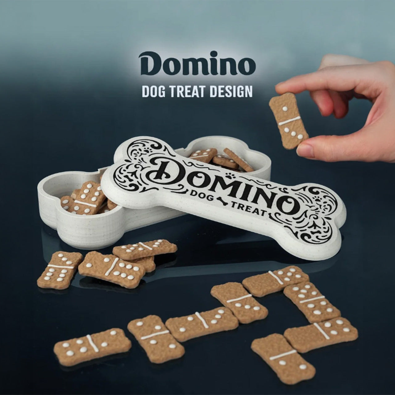 Bark & Bones: Doggie Biscuit Dominos