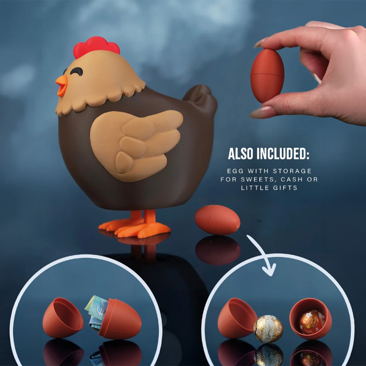 Henriegga the Egg Laying Chicken