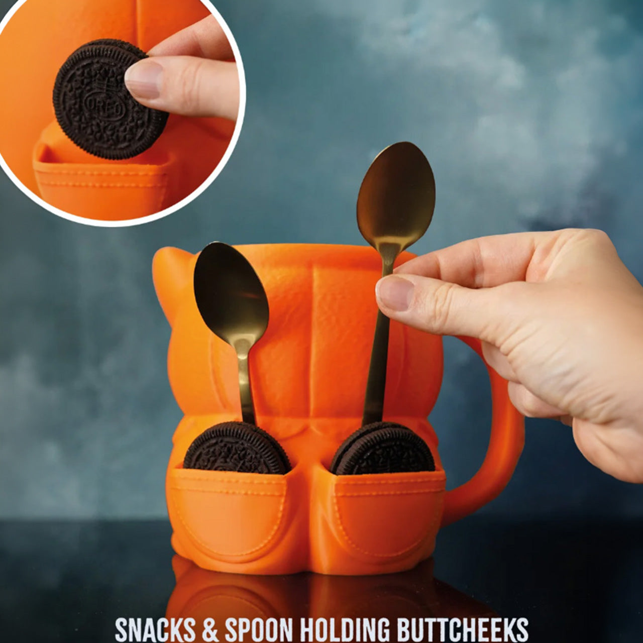 Kevin the Halloween Corgi Ice Cream Pint Holder