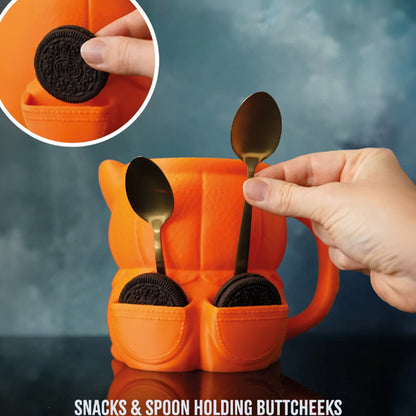 Kevin the Halloween Corgi Ice Cream Pint Holder