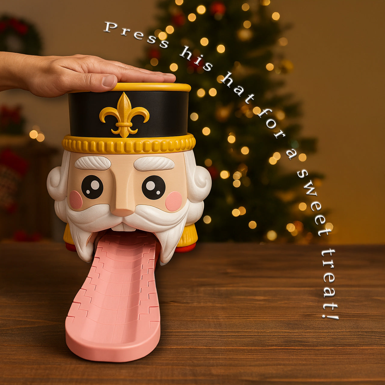 Nutcracker Candy Dispenser