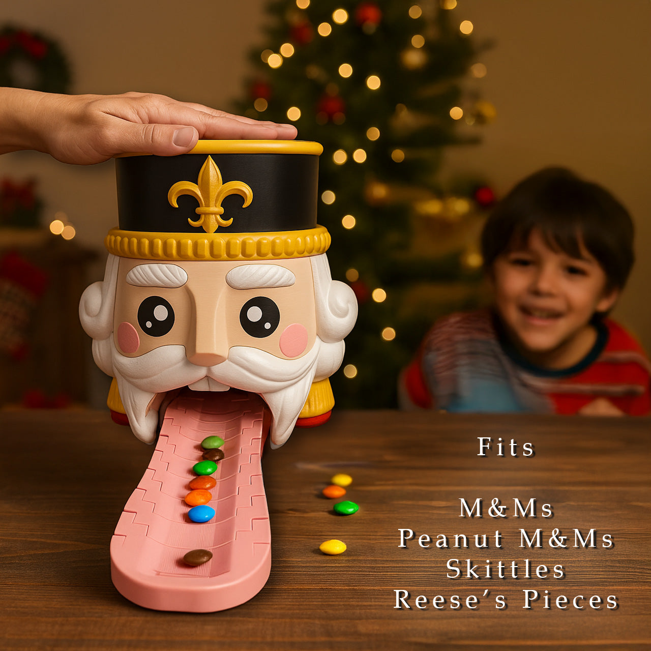 Nutcracker Candy Dispenser