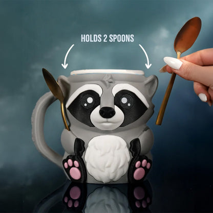 Rocky the Racoon Ice Cream Pint Holder