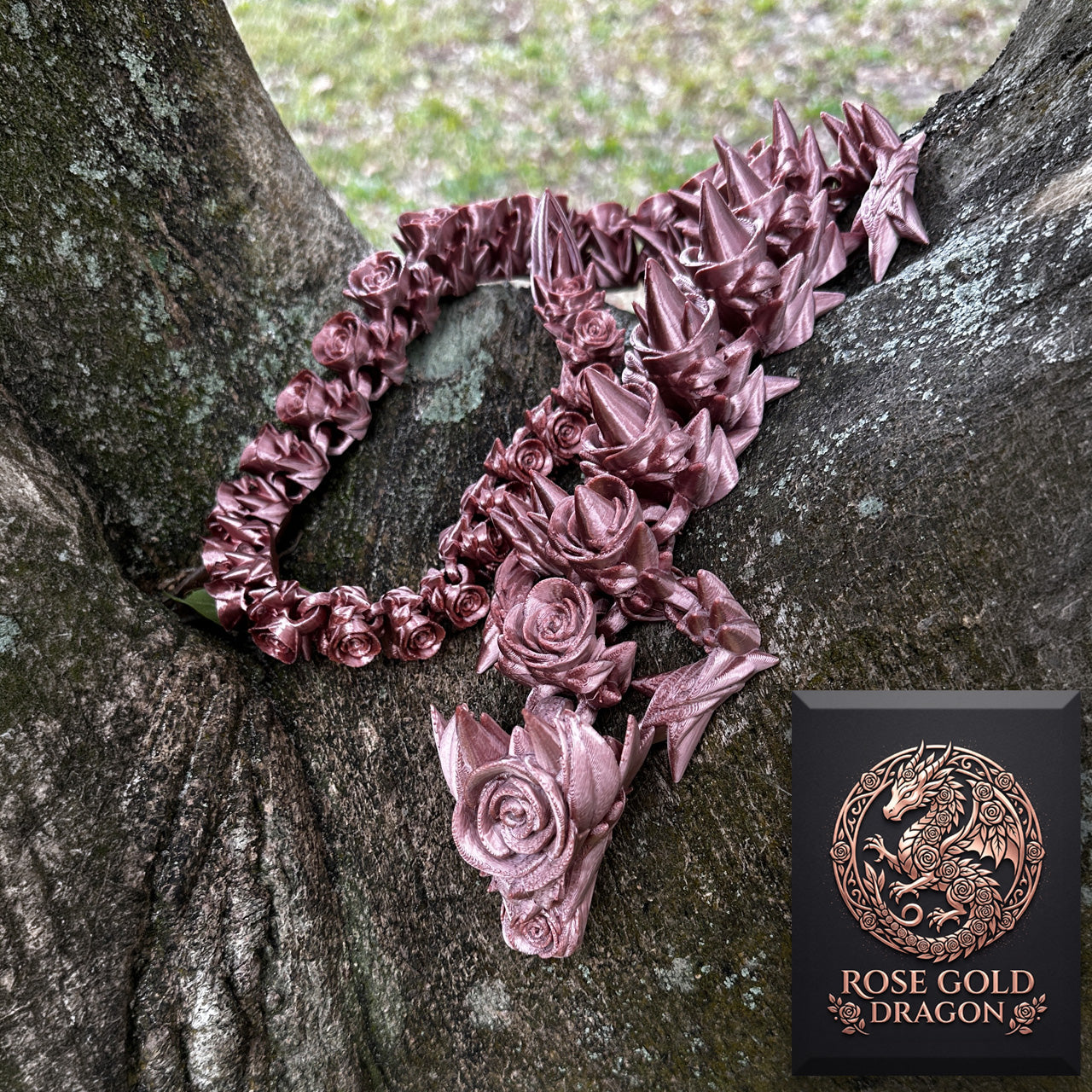 Rose Gold Dragon