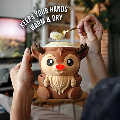 Rudy the Reindeer Ice Cream Pint Holder