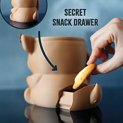 Rudy the Reindeer Ice Cream Pint Holder