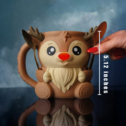 Rudy the Reindeer Ice Cream Pint Holder
