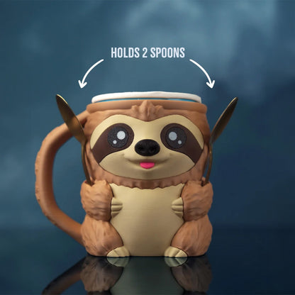 Sammy the Sloth Ice Cream Pint Holder