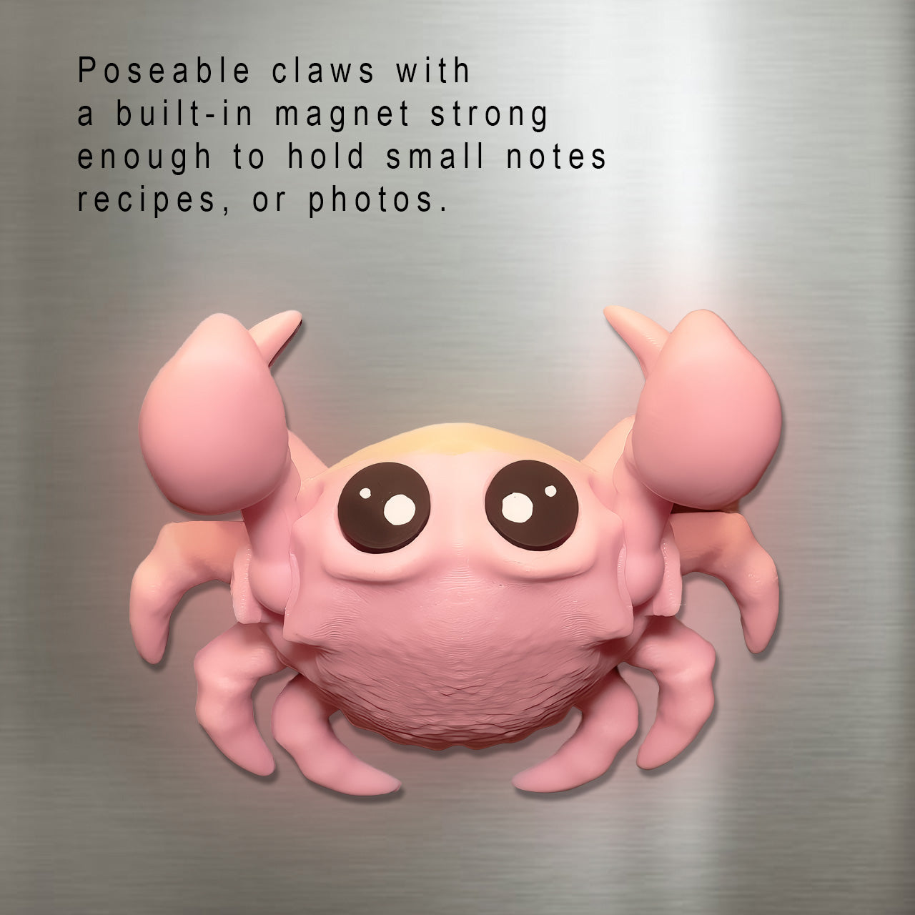 Sunny the Happy Pink Crab