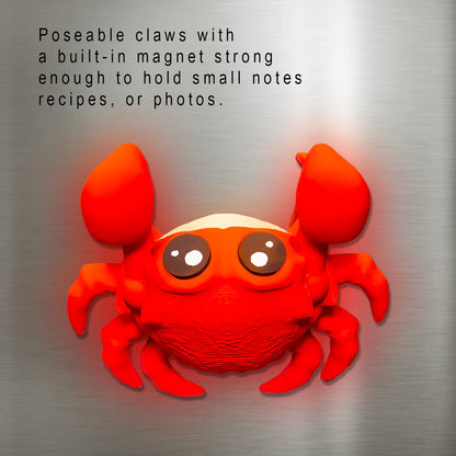 Sunny the Happy Red Crab