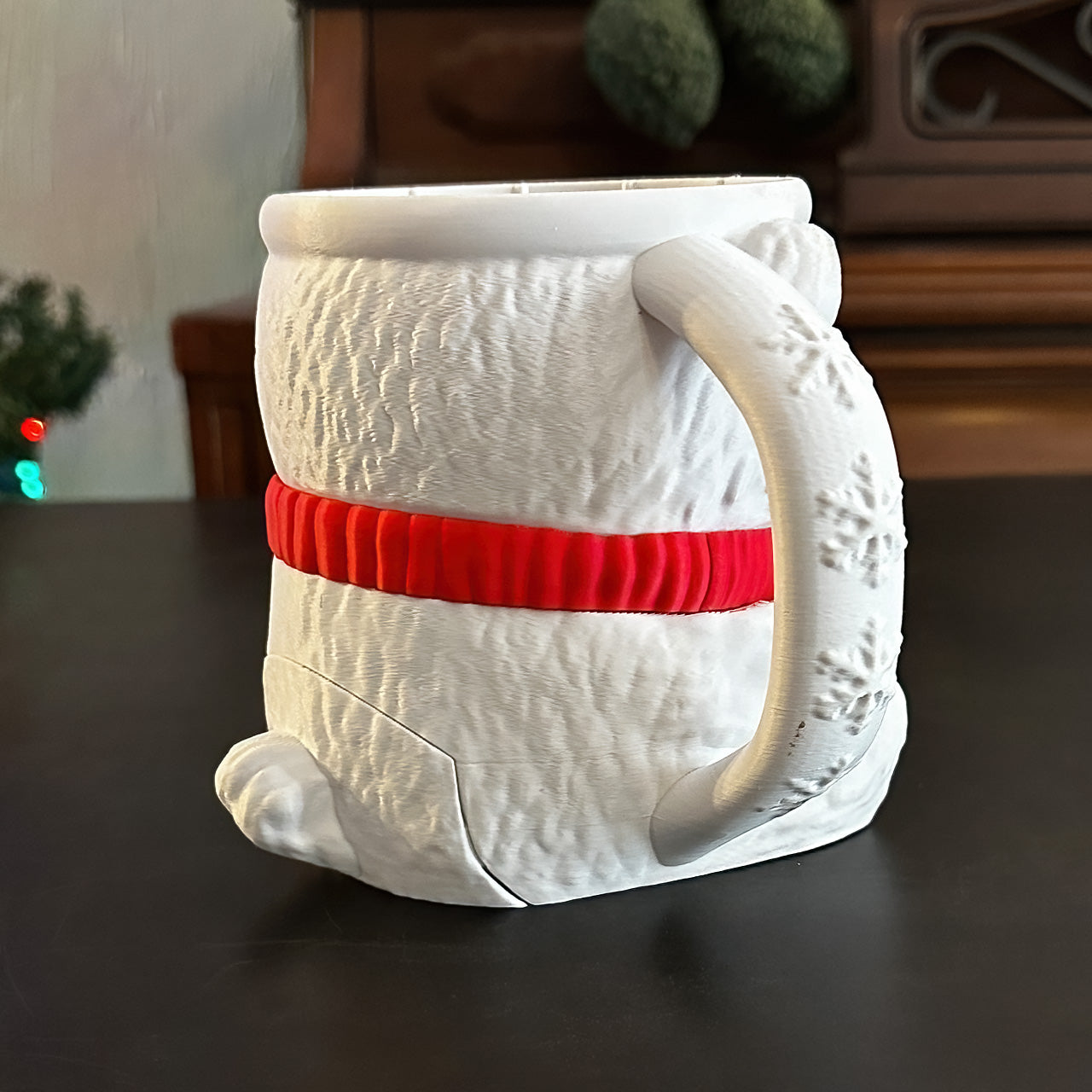 Barney the Polar Bear Ice Cream Pint Holder