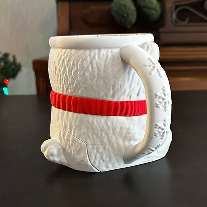 Barney the Polar Bear Ice Cream Pint Holder