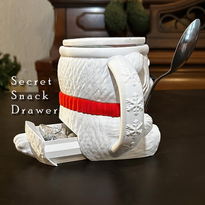 Barney the Polar Bear Ice Cream Pint Holder