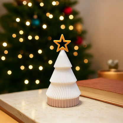 Holiday Spark Collection Small Bright White Christmas Keepsake Tree